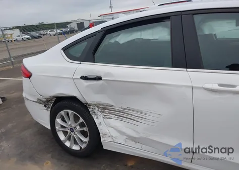 2020 Ford Fusion Se из США, поврежденный, VIN 3FA6P0HDXLR187495